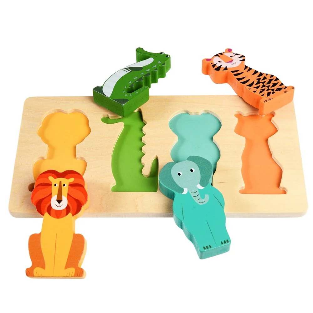 Colourful Creatures Wooden Puzzle - Image 2