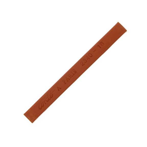 Conte a Paris Carres Crayon Raw Sienna 018