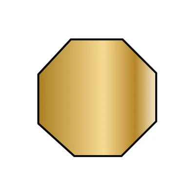 Copper Blank CB39 36 mm Octagon Pack of 5