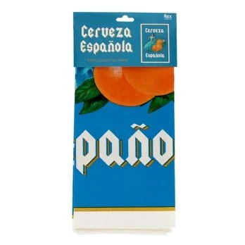 Cotton tea towel - Cerveza Española - Image 2