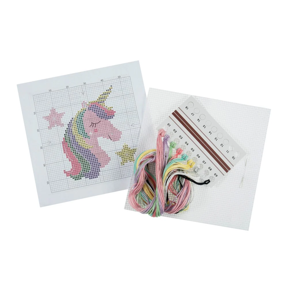 Counted Cross Stitch Kit: Unicorn - Image 2