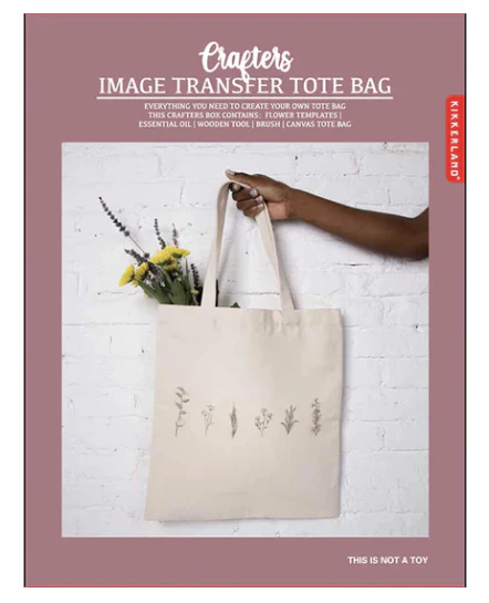 Crafters Image Transfer Tote Bag