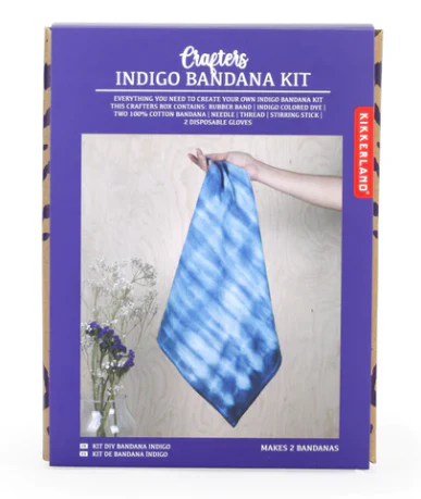 Crafters Indigo Bandana Kit