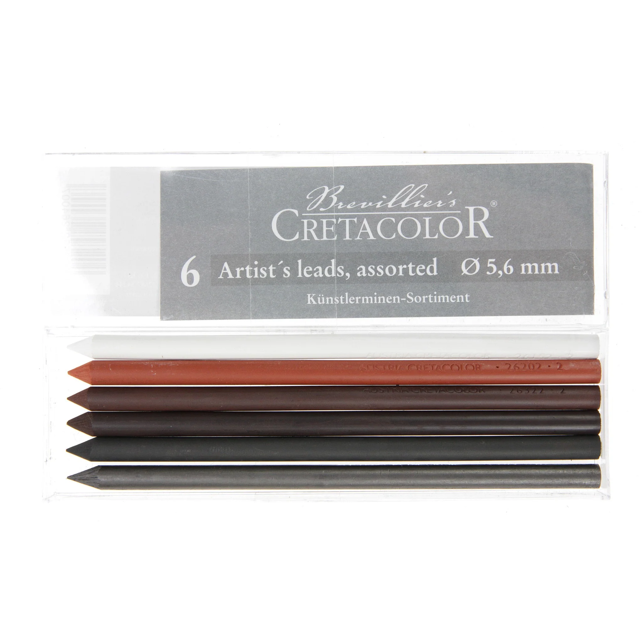 Cretacolor 6 Assorted Artist's Leads - Image 2
