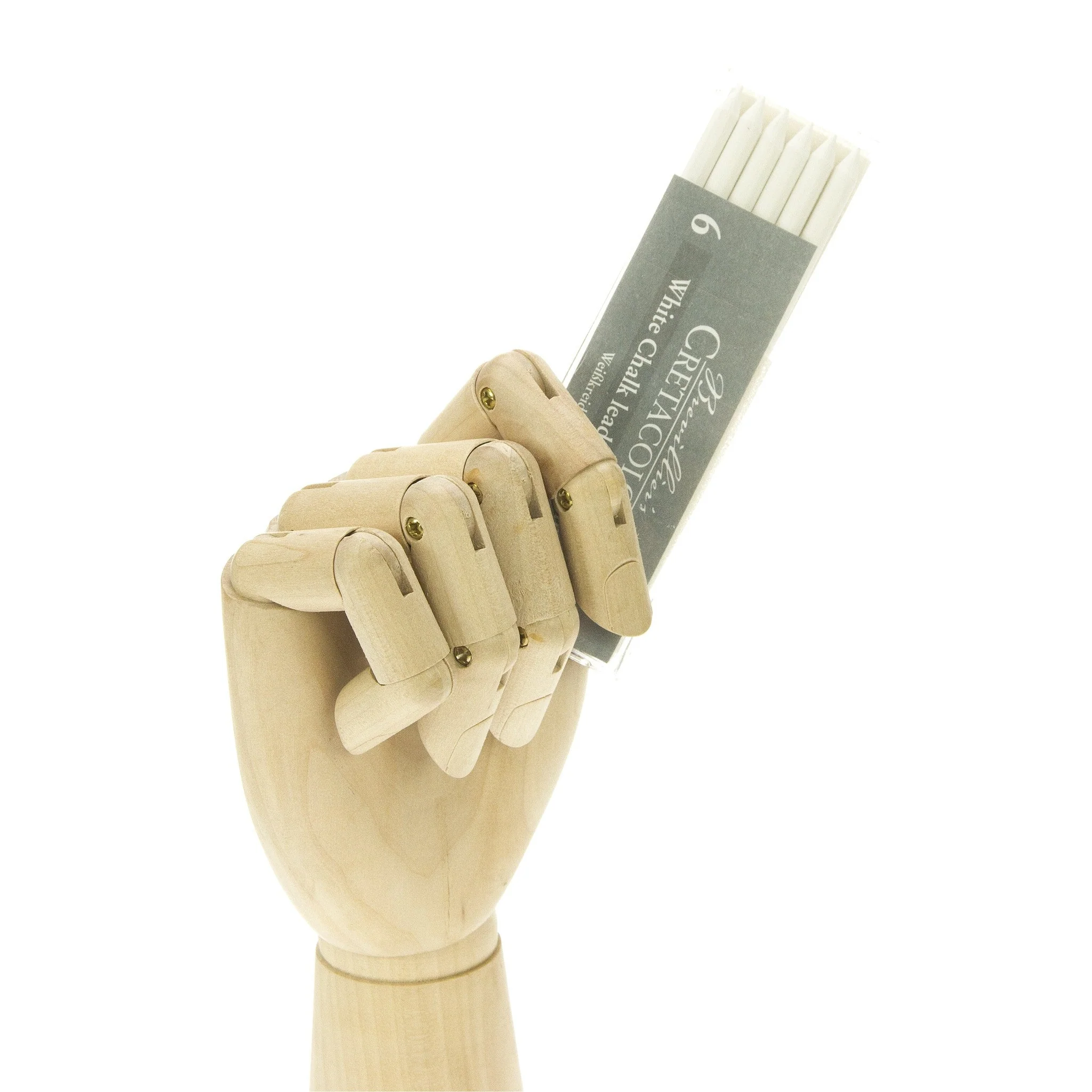 Cretacolor White Chalk Lead 5.6mm 6pk - Image 2