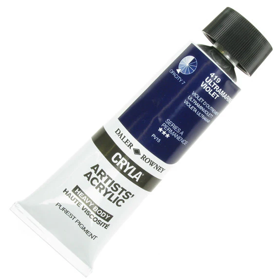 Cryla 75ml Acrylic - 87 Colours - Image 82