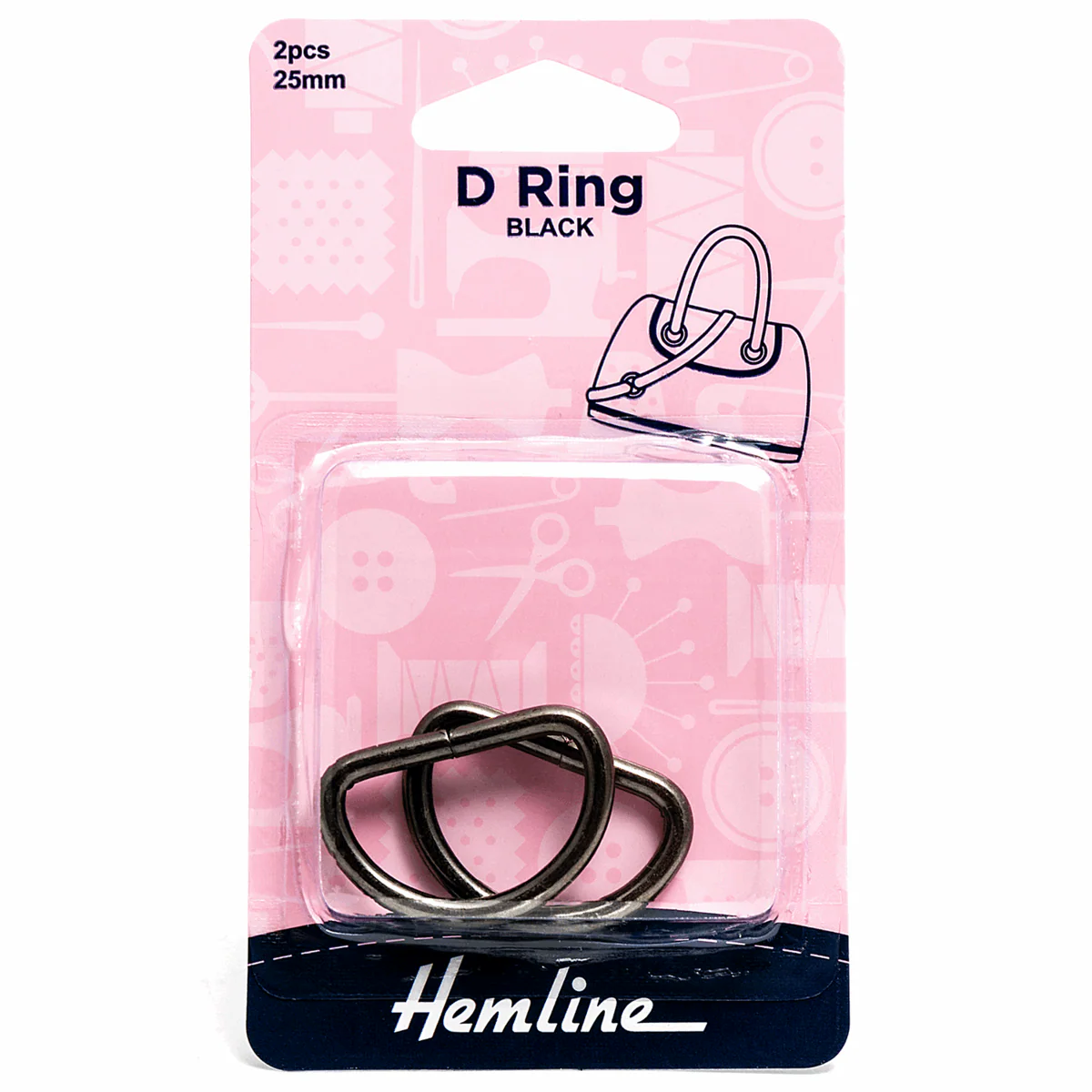 D Ring - Black (2pcs) - Image 2