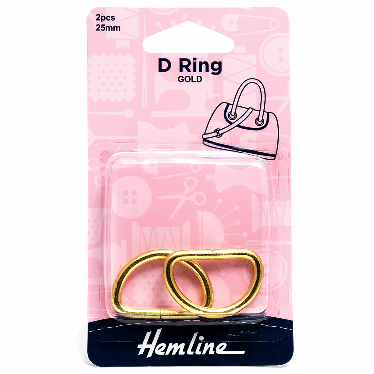 D Ring - Gold (2pcs) - Image 2