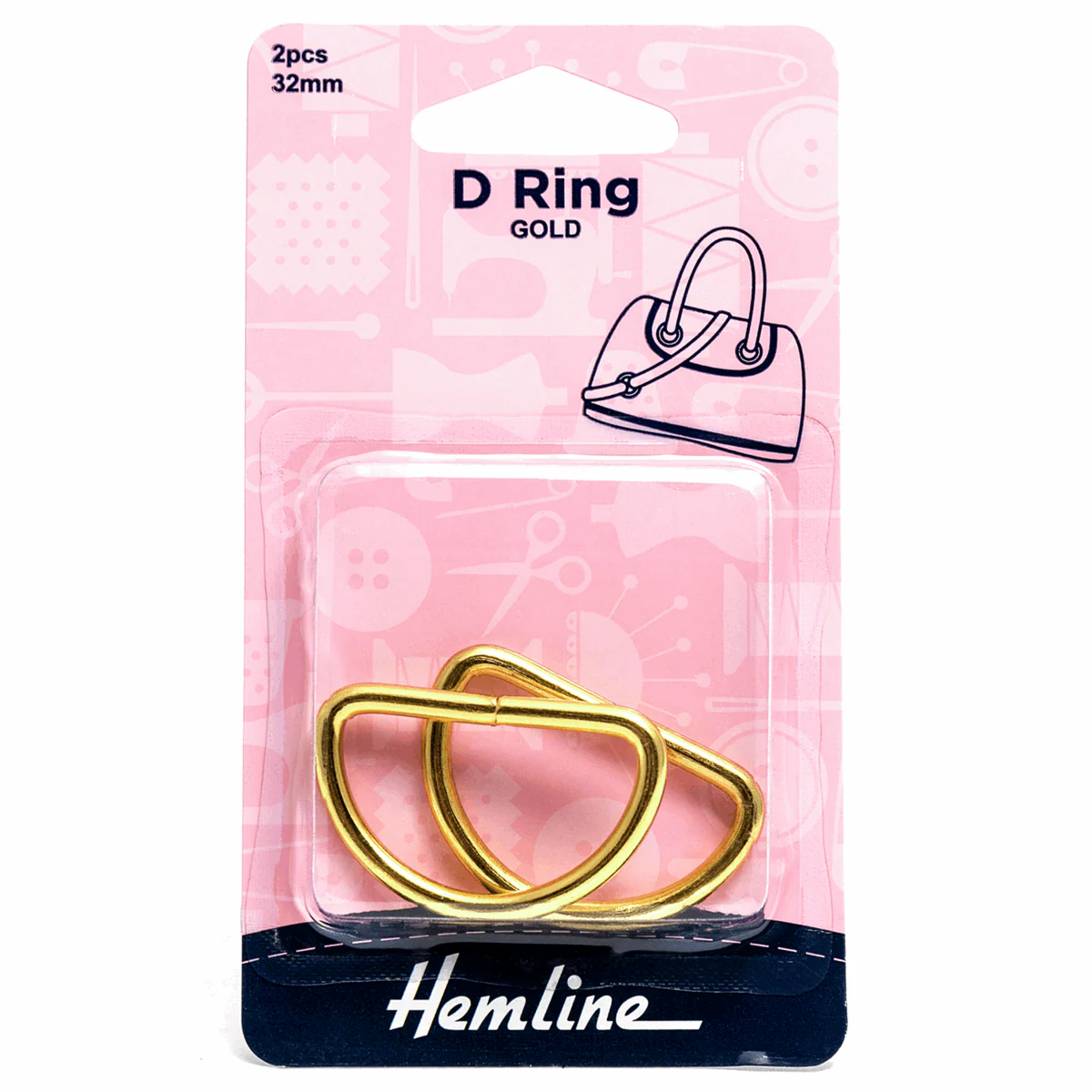 D Ring - Gold (2pcs) - Image 3