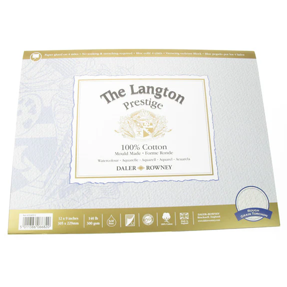 Langton Prestige Watercolour Rough Block - Image 2