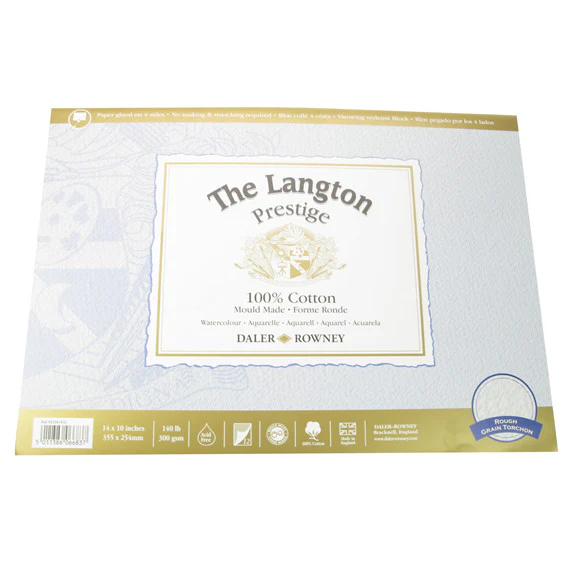 Langton Prestige Watercolour Rough Block - Image 3