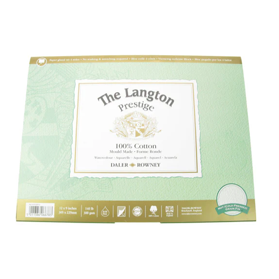 Langton Prestige Watercolour Cold Pressed Block - Image 2