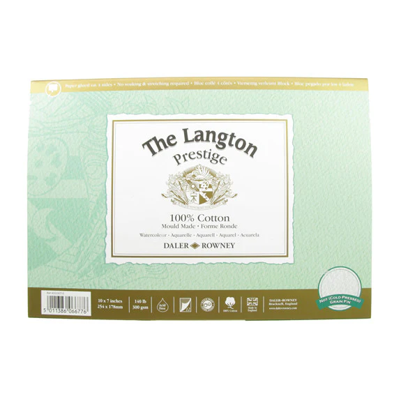 Langton Prestige Watercolour Cold Pressed Block - Image 5