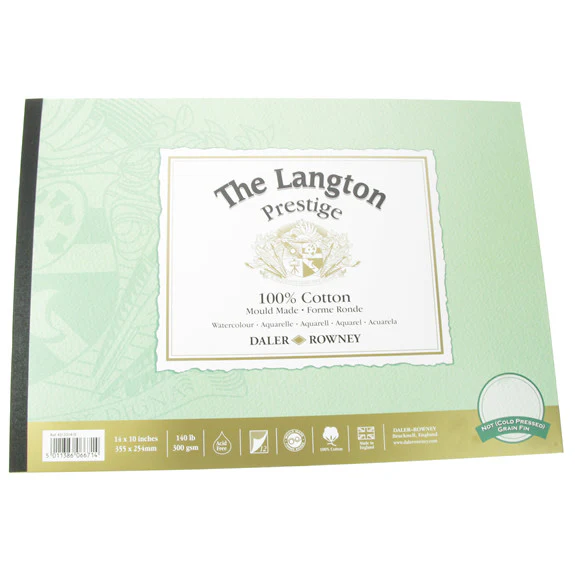 Langton Prestige Watercolour Cold Pressed Pad - Image 2