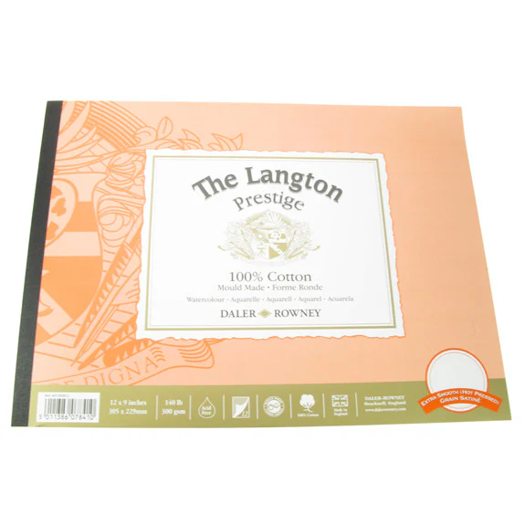 Daler Langton Prestige Watercolour Pad HP - Image 2