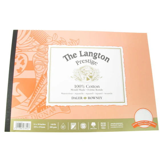 Daler Langton Prestige Watercolour Pad HP - Image 3