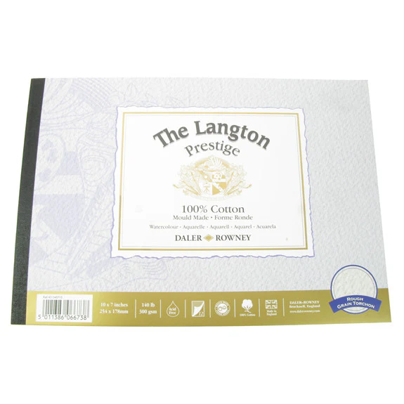 Langton Prestige Watercolour Pad Rough - Image 4