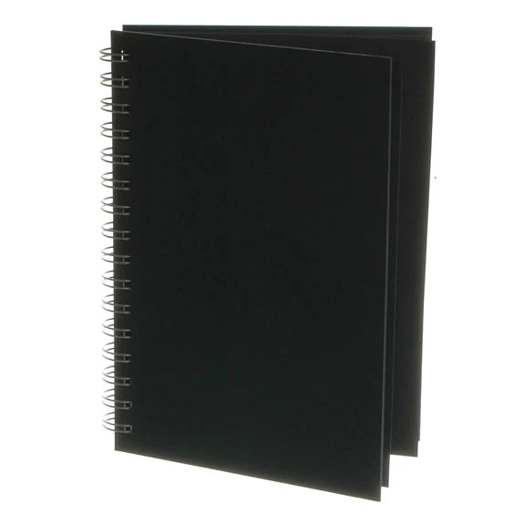 Daler Rowney Black Spiral Sketchbook - Image 4