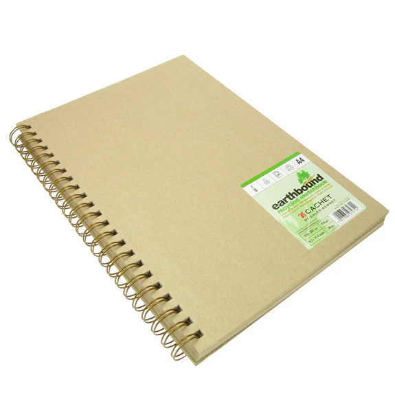 Daler Rowney Earthbound Recycled Sketchbook Wirebound - Image 3