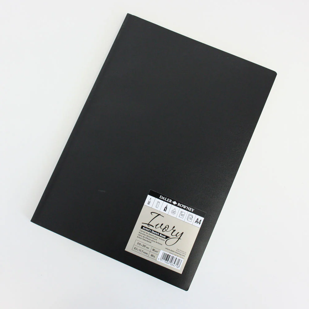 Daler Rowney Ivory Soft Cover Sketchbook - Image 2