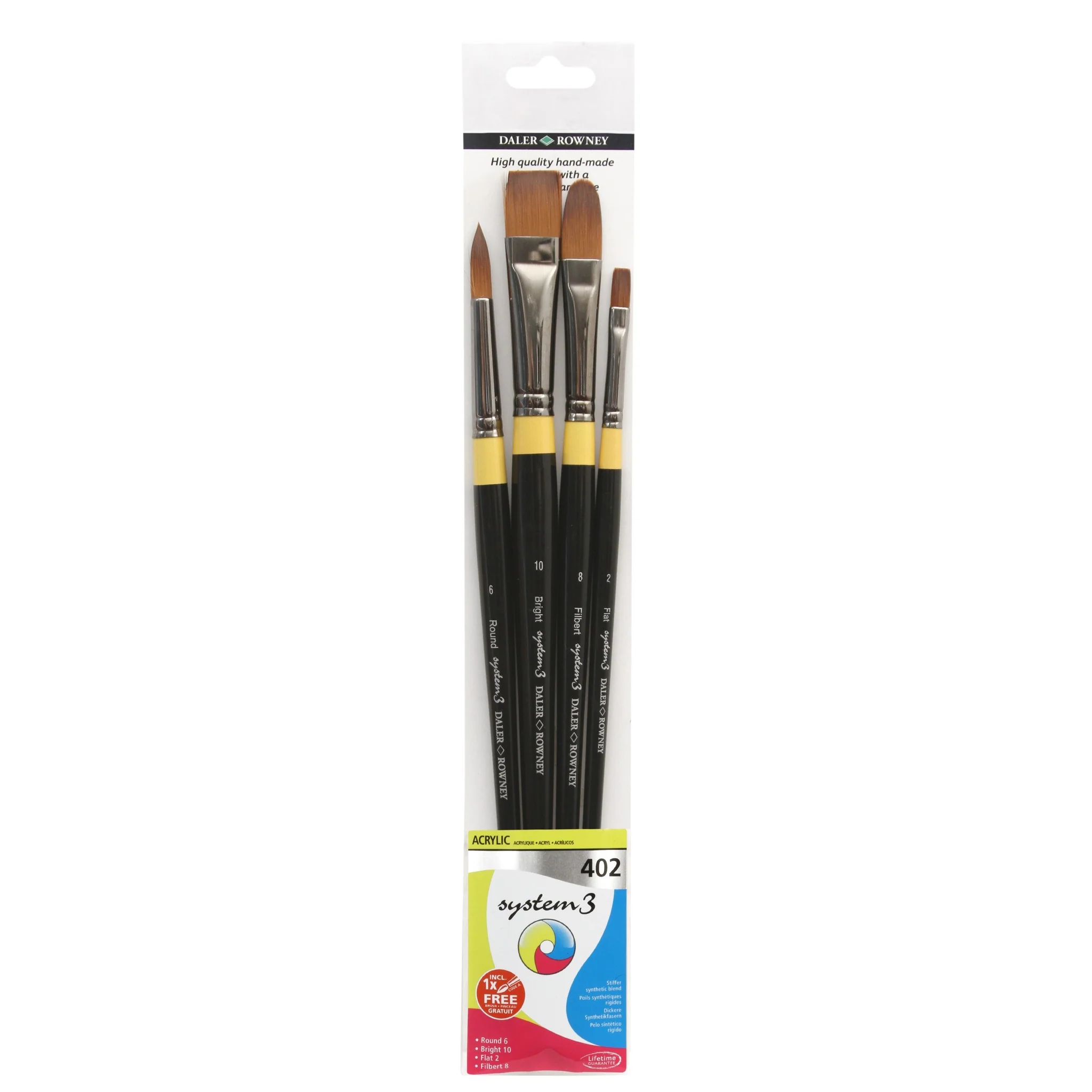 System3 Acrylic Brush Wallet Set 402