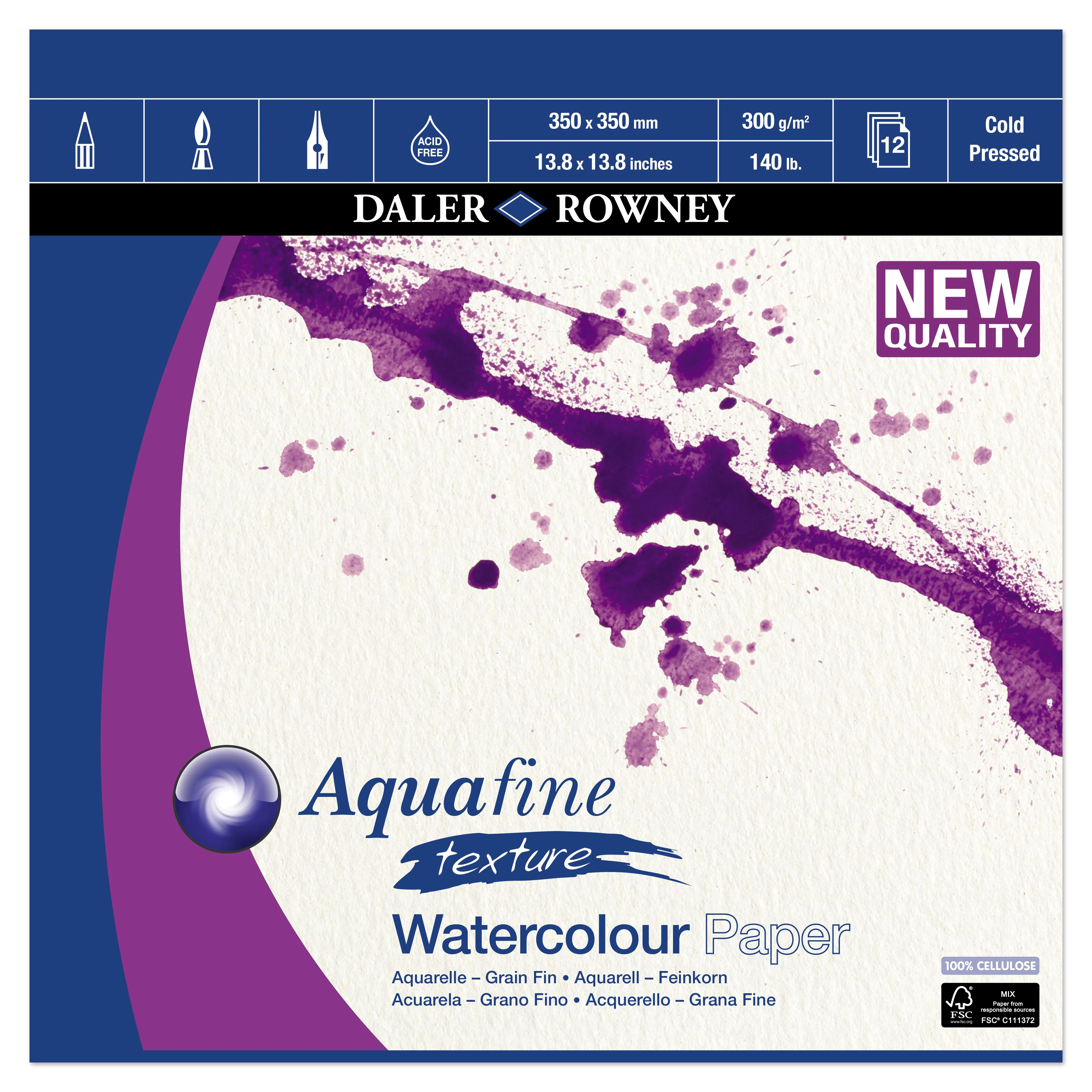 Daler Rowney Aquafine Watercolour Pad - Image 5