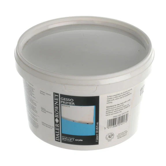 Daler Rowney White Gesso Primer - Image 3