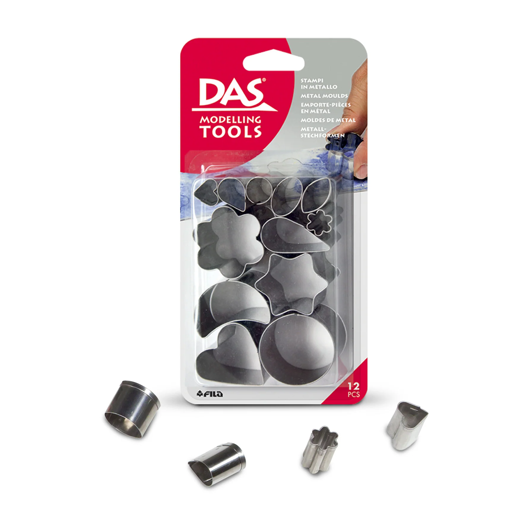 DAS Metal Mould Cutters 12pk