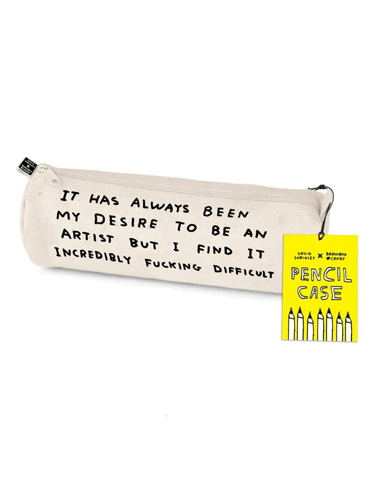 David Shrigley Pencil Case – Be An Artist