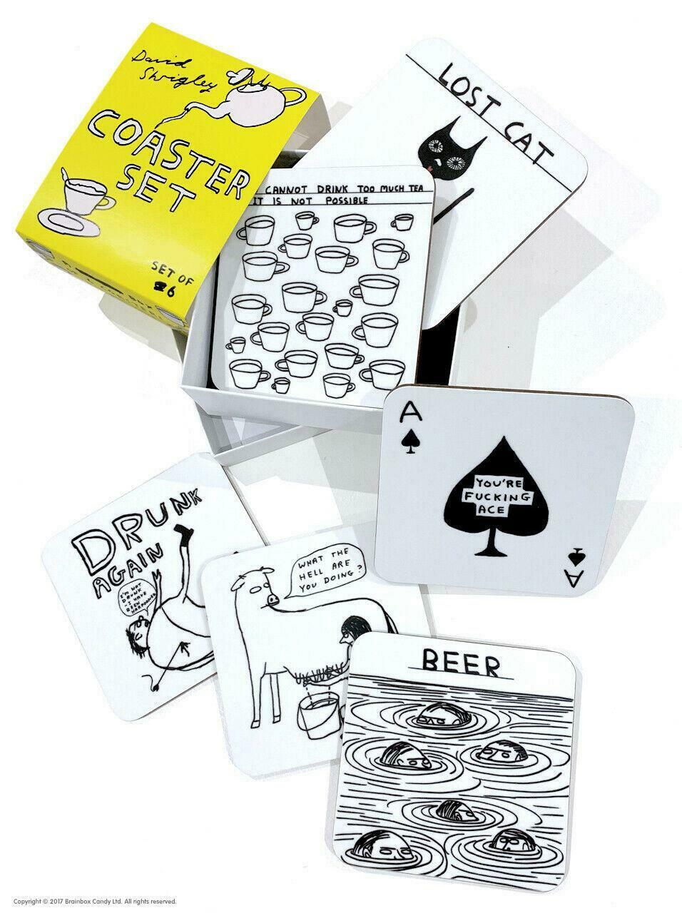 David Shrigley Coaster Set - Image 2