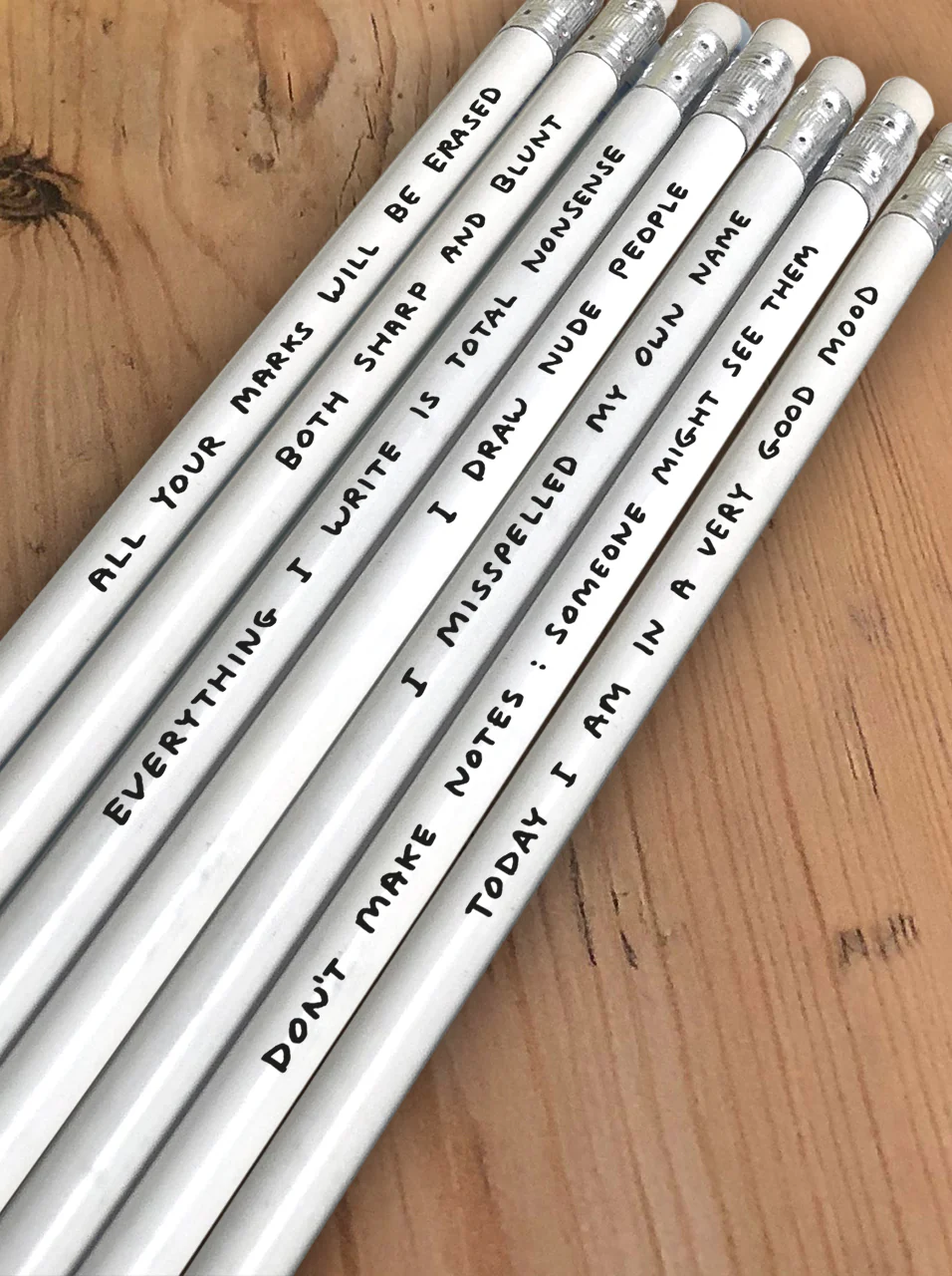 David Shrigley Pencil Set – Set 1 - Image 2