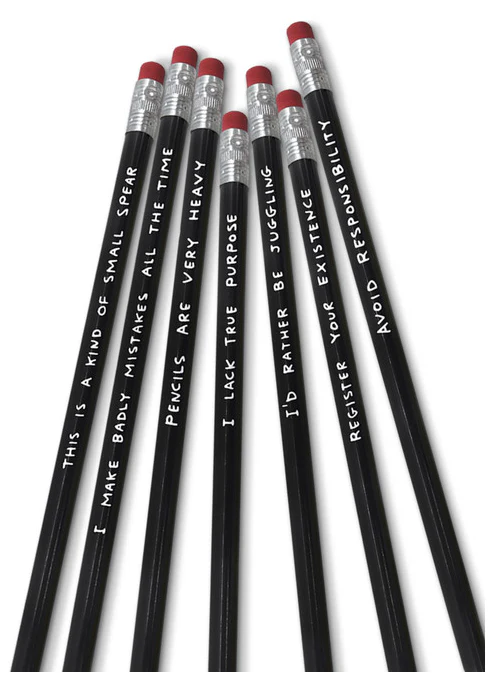 David Shrigley Pencil Set – Set 2 - Image 2