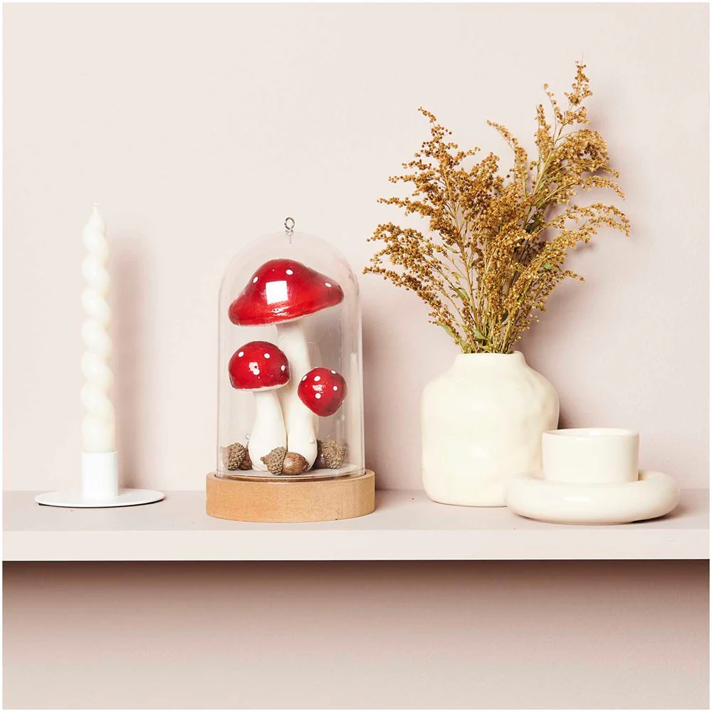Rico Decorative Mushrooms 5pk - Image 2