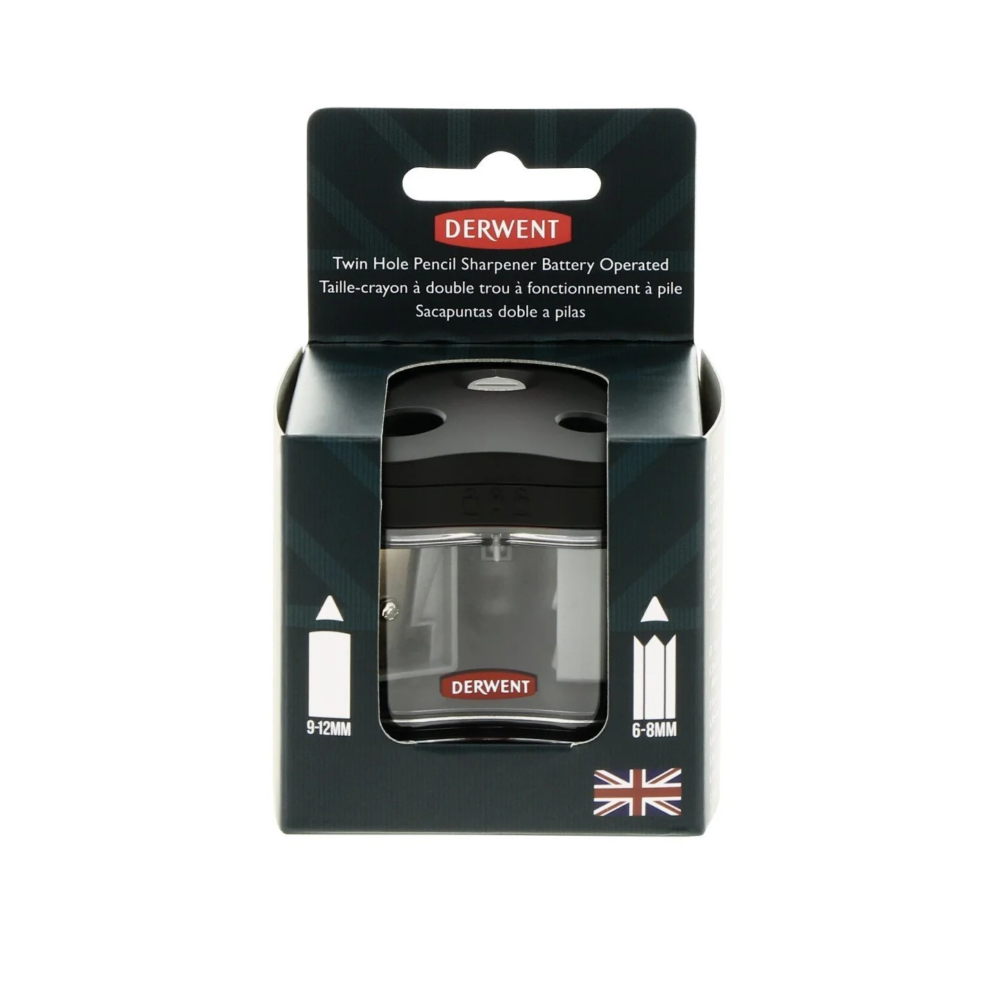 Derwent Battery Operated Twin Hole Sharpener - Image 2