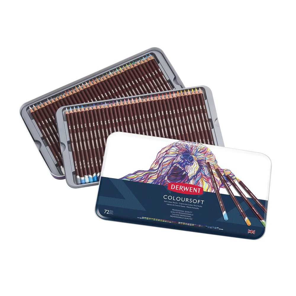 Derwent Coloursoft Tin Set - Image 4