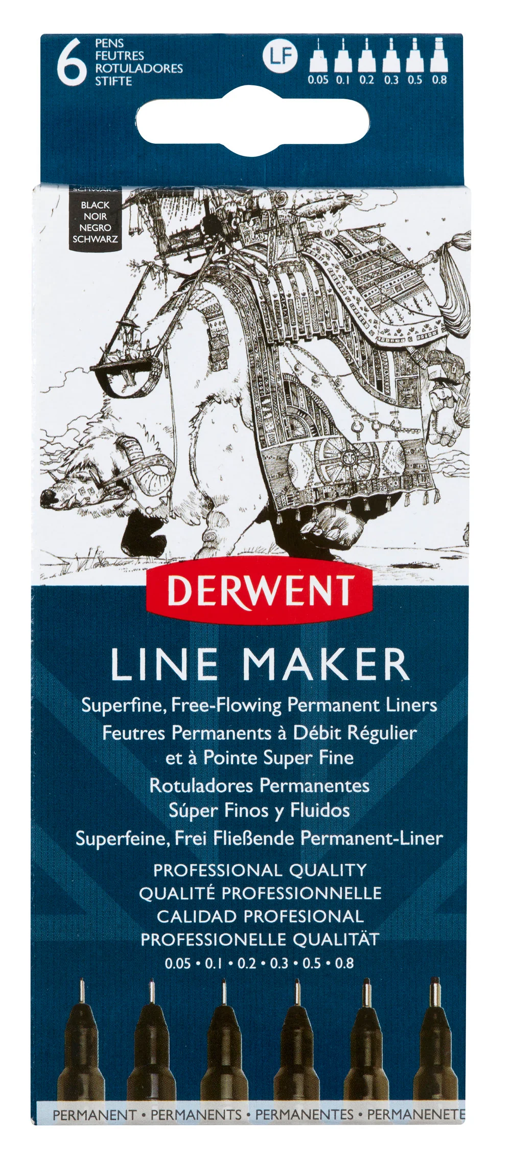 Derwent 6pk Line Maker - Image 4