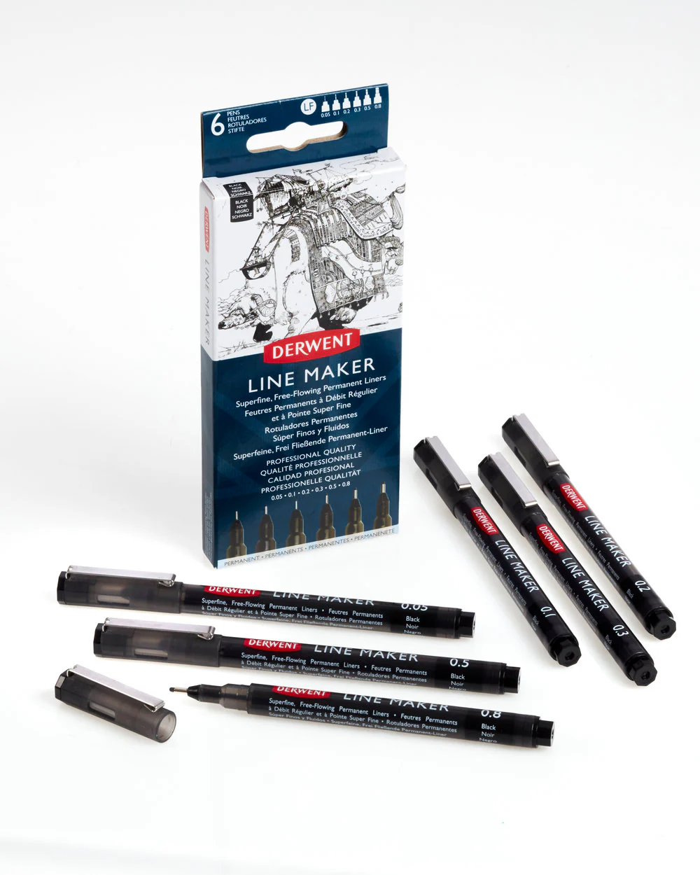 Derwent 6pk Line Maker - Image 5