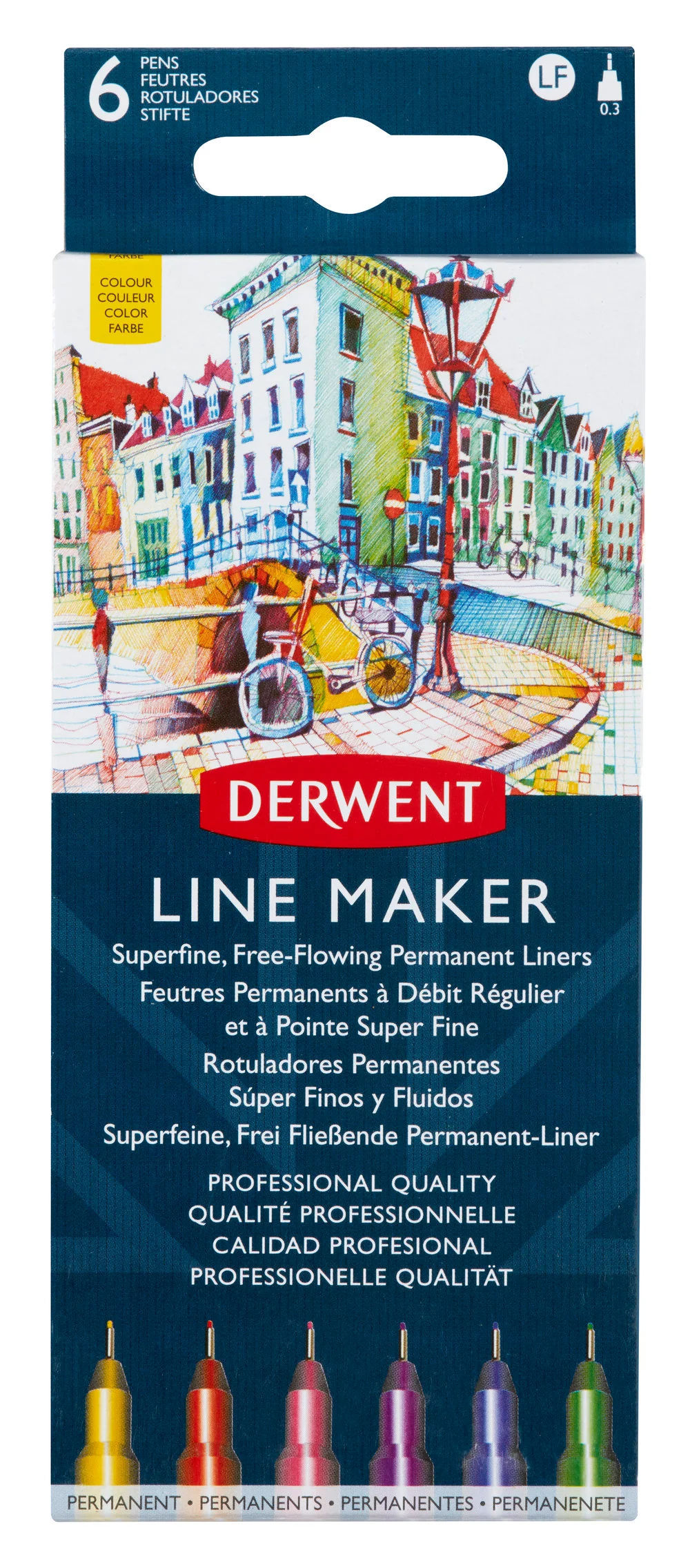 Derwent 6pk Line Maker - Image 6
