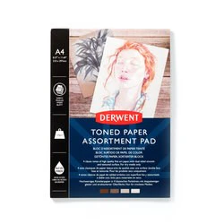 Derwent A4 Toned Paper Assortment Pad - Image 2