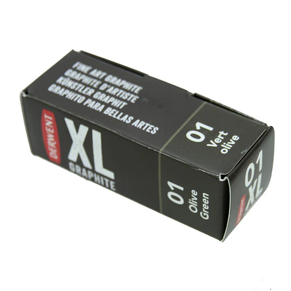 Derwent XL Graphite 01 Olive Green - Image 3