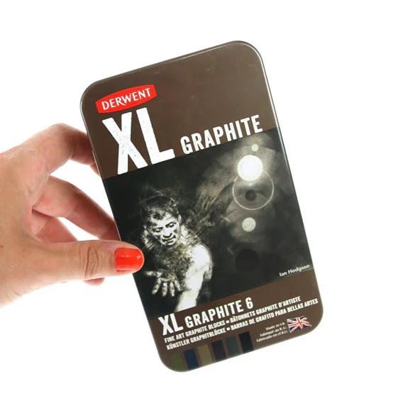 Derwent 6pk XL Graphite - Image 3