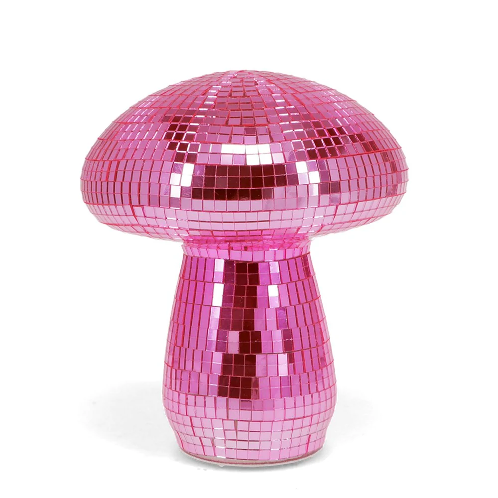 Disco mushroom table lamp - Pink - Image 2