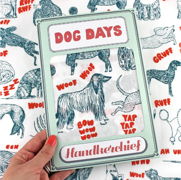 Dog Days Handkerchief