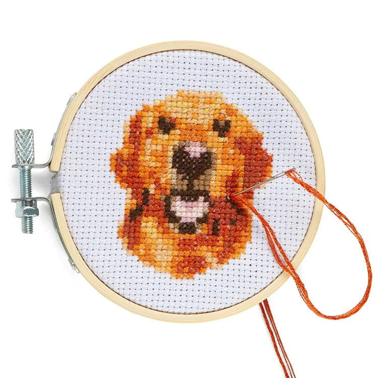 Dog Mini Cross Embroidery Kit - Image 2