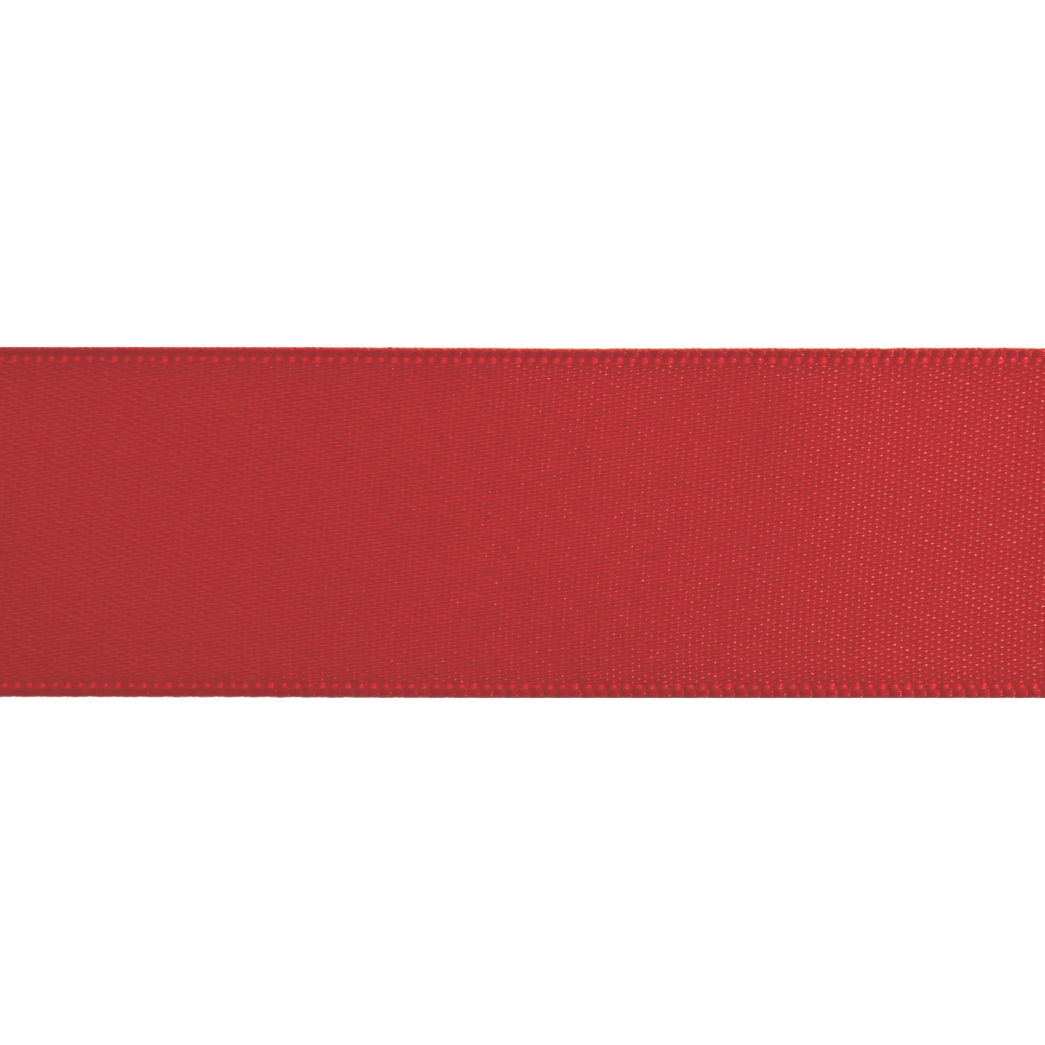 Double-Face Satin - 5m x 12mm - Scarlet