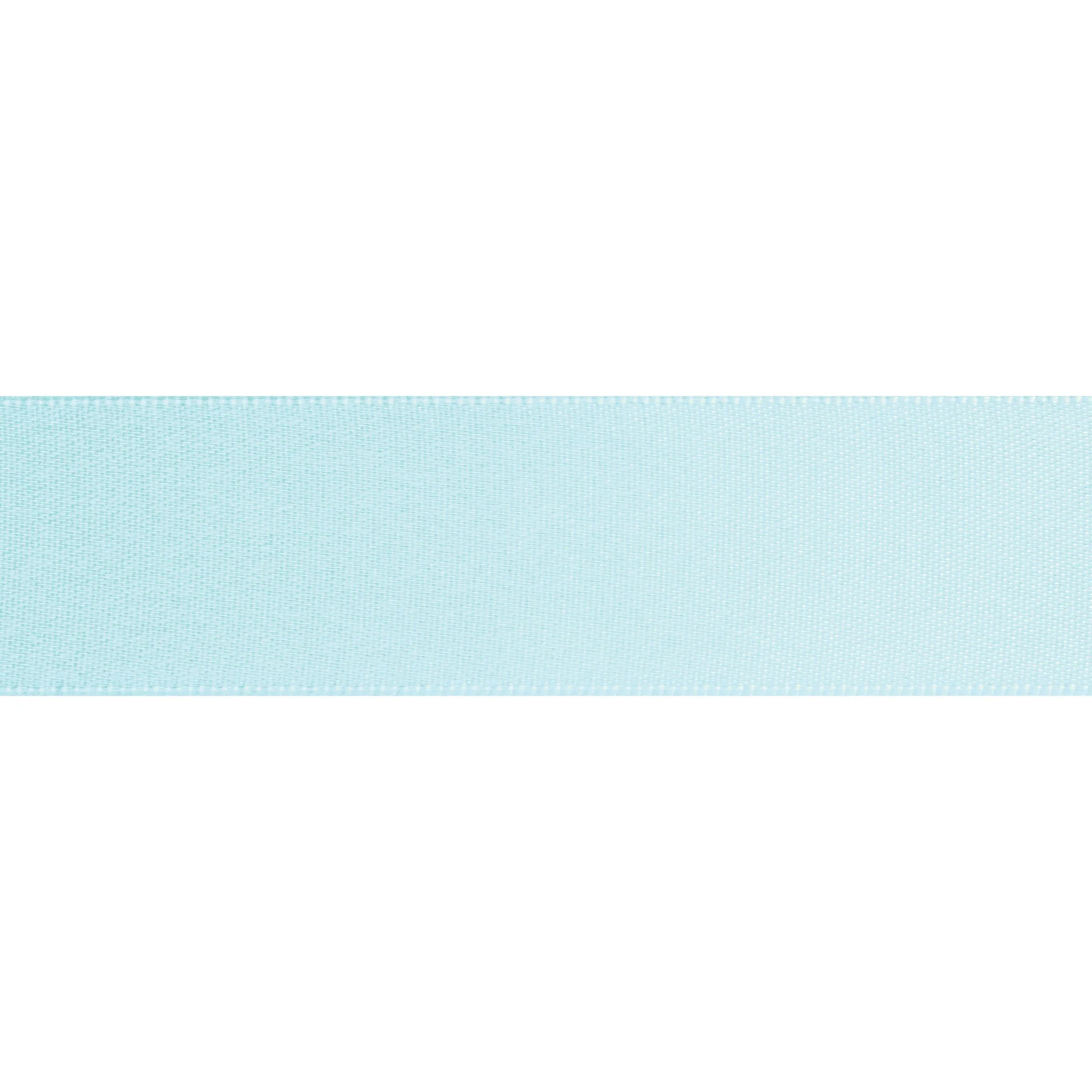 Double-Face Satin - 5m x 24mm - Light Blue