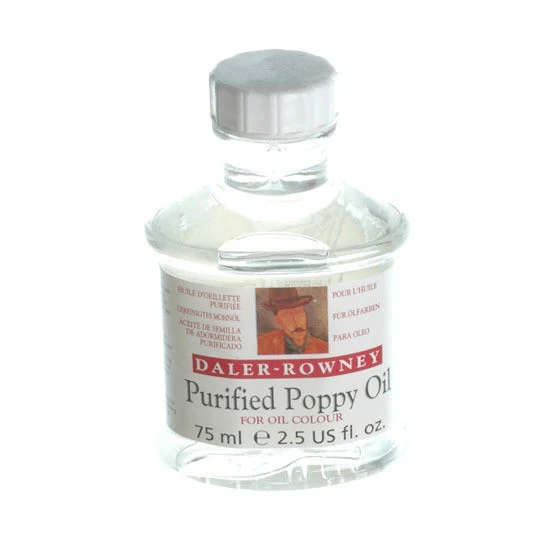 Daler Rowney Purified Poppy Oil Medium 75ml