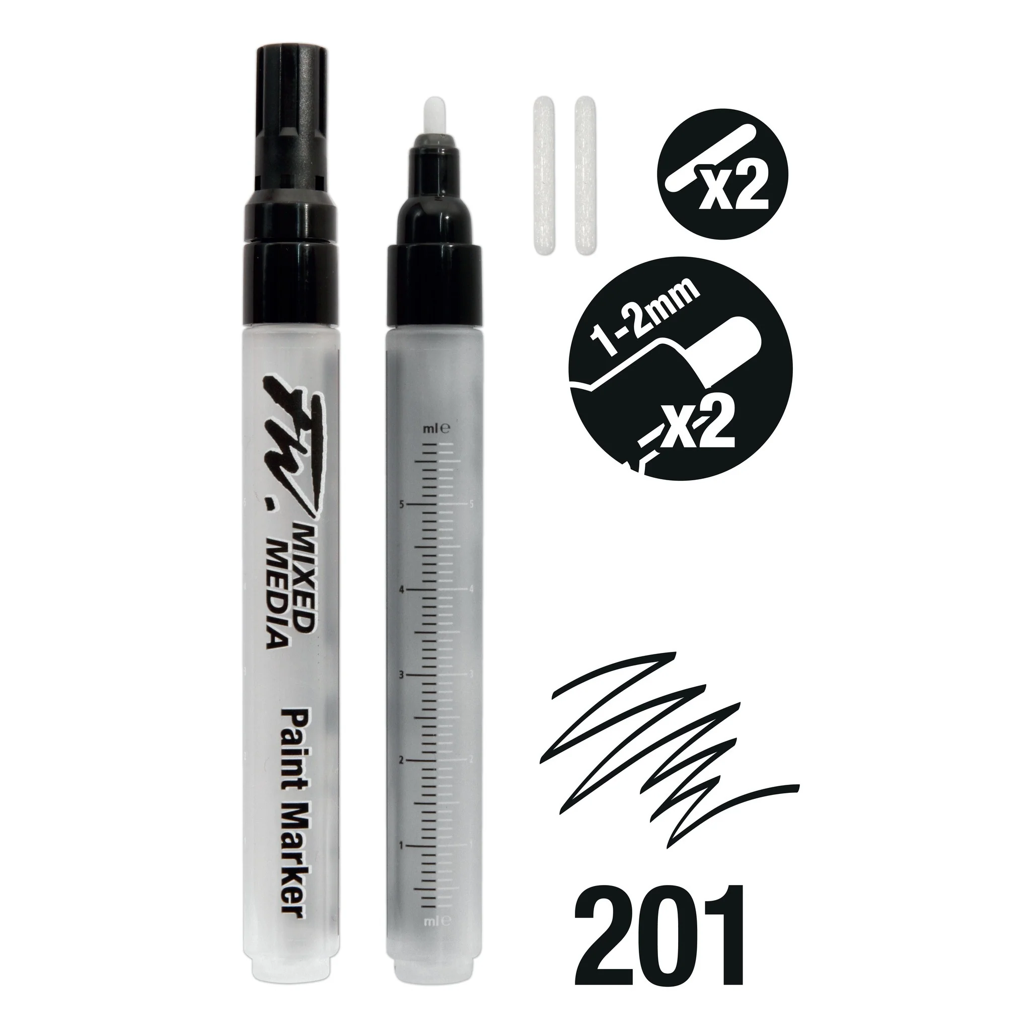 FW Paint Marker Set 201