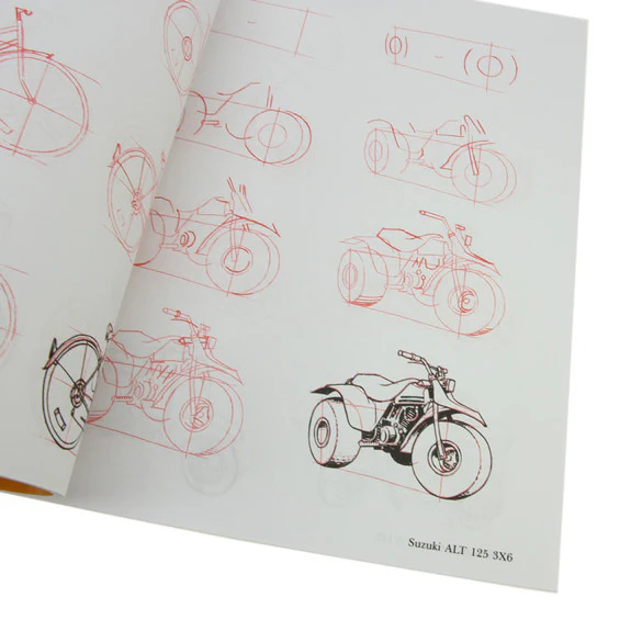 Draw 50 Cars, Trucks and Motorcycles - Image 2