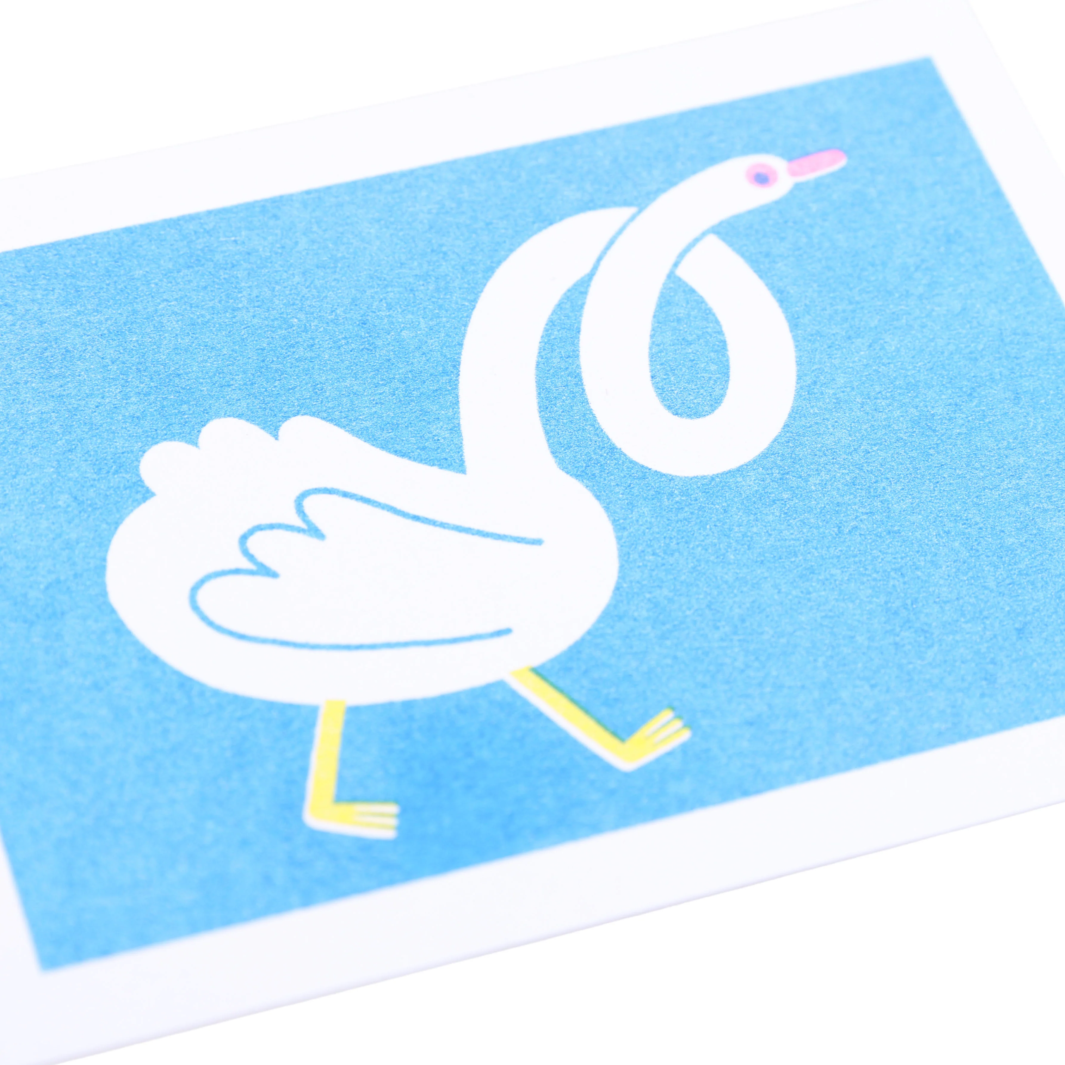 Duck Mini Risograph Print - Image 2